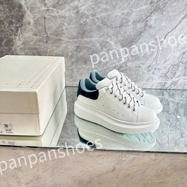

luxury designer sneaker shoe women casual shoes mens leather white platforms with black outdoor sneakers size 35-46