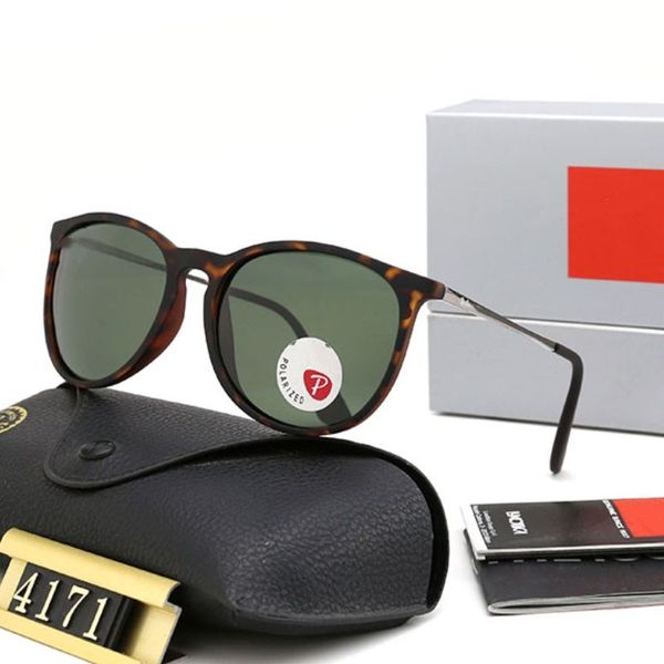 

mens classic brand women sunglasses bans luxury designer eyewear bands metal frame designers sun glasses woman 4171 polarizing lens with box, White;black