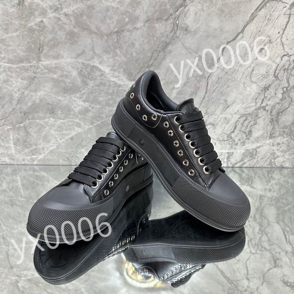 

2023 luxury casual shoes four season white sports women's and men's casual board shoes kinds of comfortable all cow leather, Black