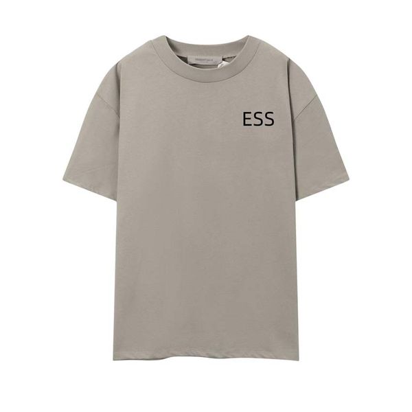 

fog double thread essentials shirts pressure glue letter t loose round neck high street fashion brand fog male and female couples short slee, White;black
