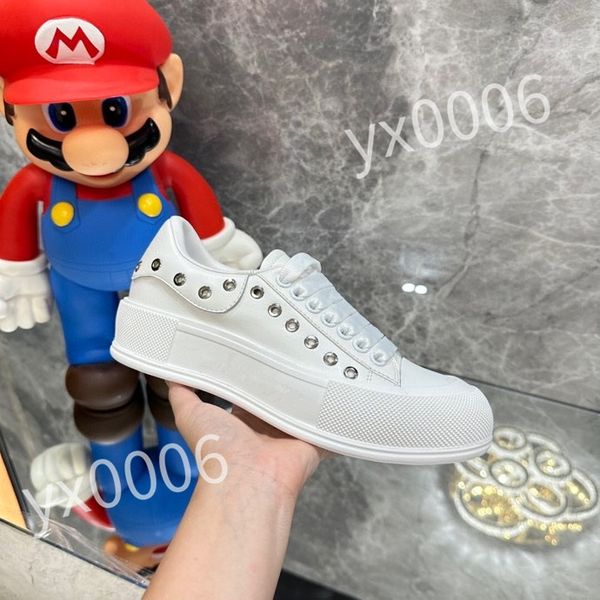 

new luxury casual shoes four season white sports women's and men's casual board shoes kinds of comfortable all cow leather, Black