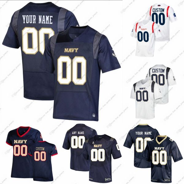 

custom ncaa navy midshipmen college football jerseys velez williams donovan foulger moriarty petrof self gottfried harris howard larson murt, Black