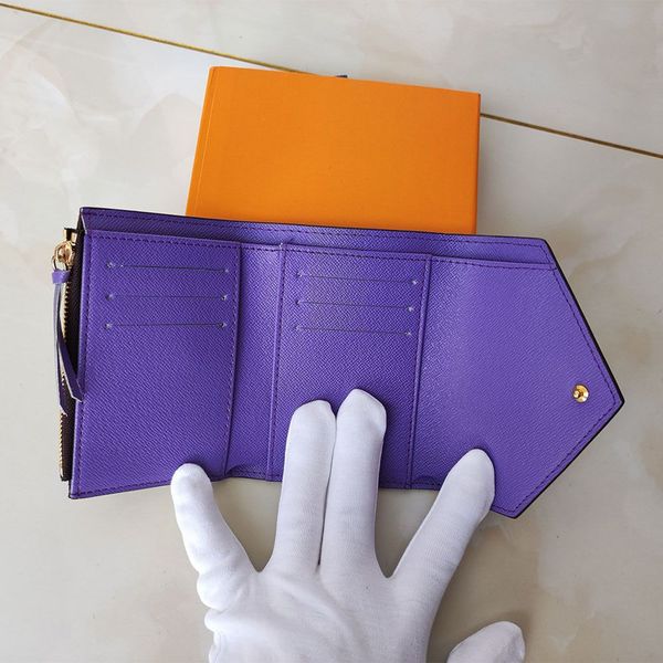 

20223 designer wallets classic high-quality women credit card holder bags fashion a variety of styles and colors available wholesale short w, Red;black