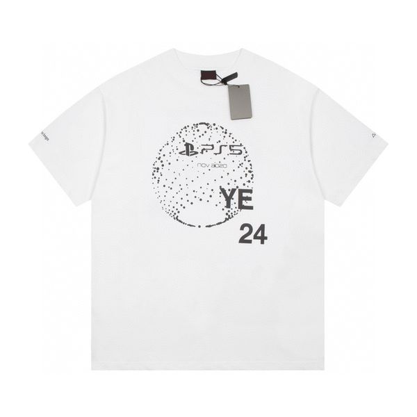 

men's plus tees & polos round neck embroidered and printed polar style summer wear with street pure cotton 21ned, Black;brown