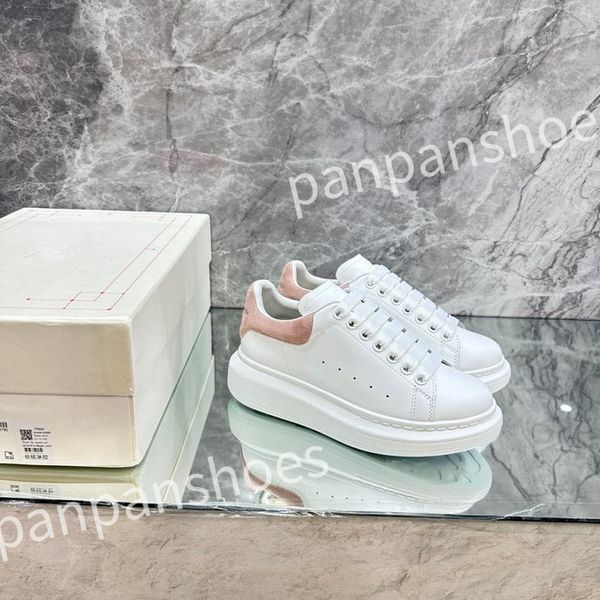 

luxury designer sneaker shoes women casual shoes mens leather white platforms with black outdoor sneakers size 35-46