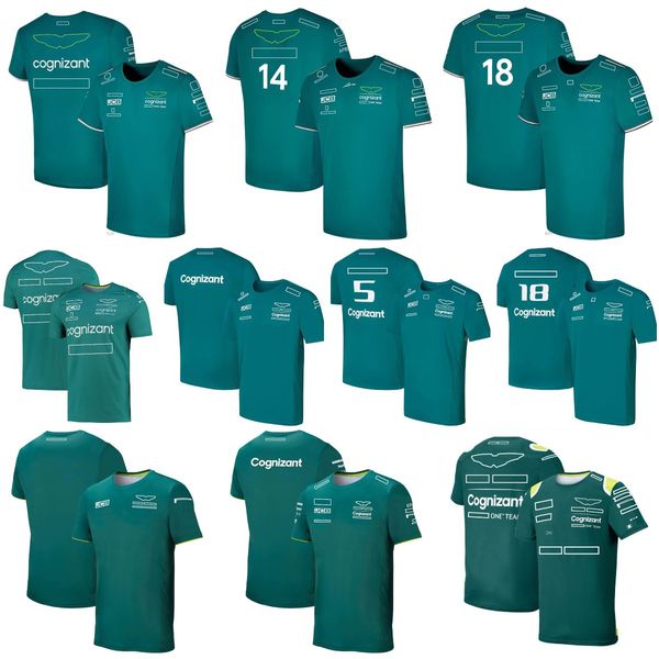 

f1 team 2023 drivers' short sleeve t-shirts leisure sports round neck t-shirts men's plus size racing clothes, White;black