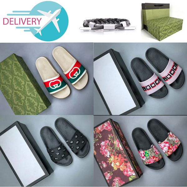 

designer slide slippers women geranium men sandal quality fashion slippers fashion sandals mens and womens slippers flats slippers designer, Black
