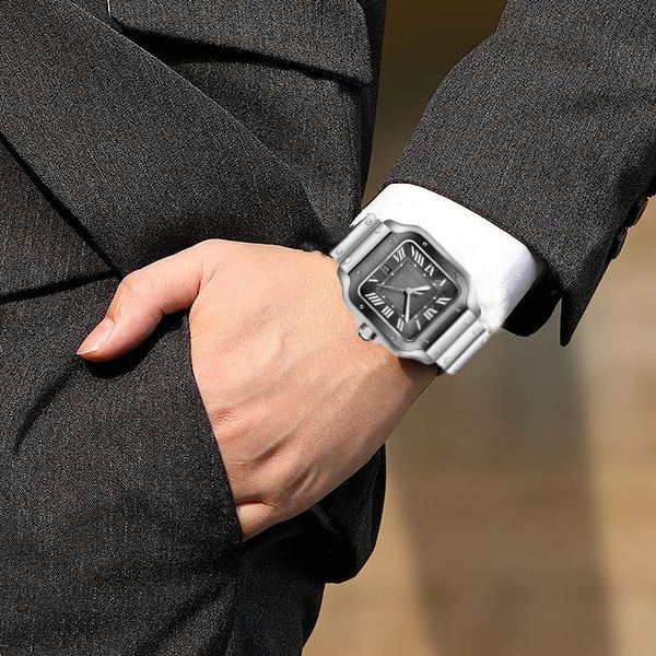 

designer mens watch automatic mechanical movement wristwatch designers men watches leather strap gold wristwatches montre de luxe, Slivery;brown