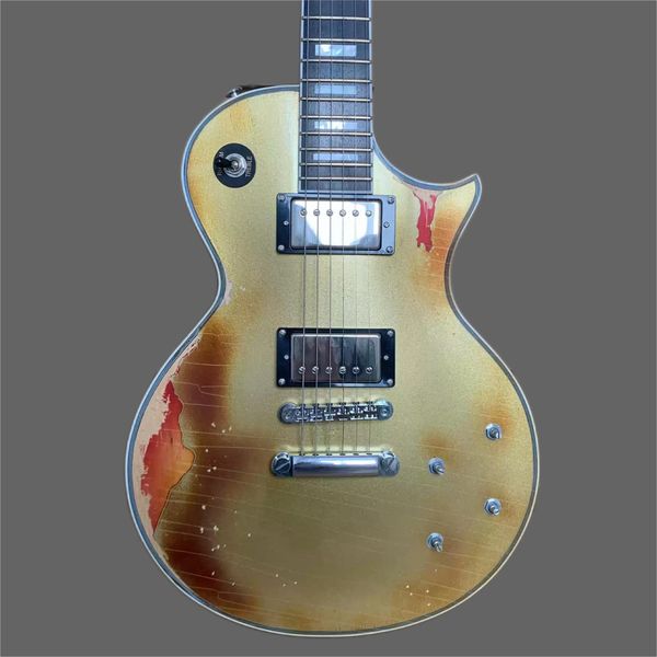 

aging electric guitar, korean hardware