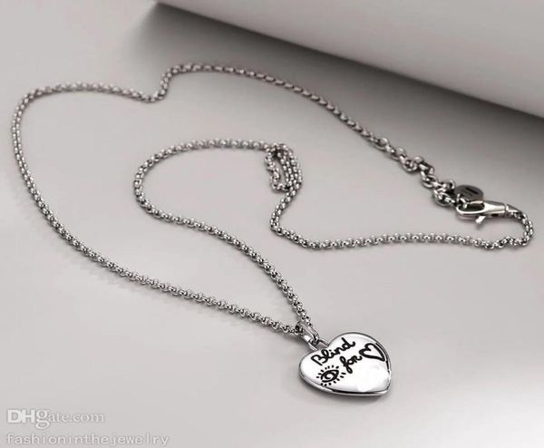 

fashion necklace designer jewelry luxury pendant gift 45cm long chain silver plated flower bird tiger heart necklace for couples c3239812