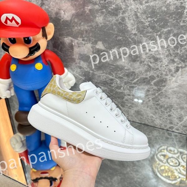 

new luxury designer sneakers casual shoe leather lace up men fashion platform white black mens womens espadrilles sports trainer