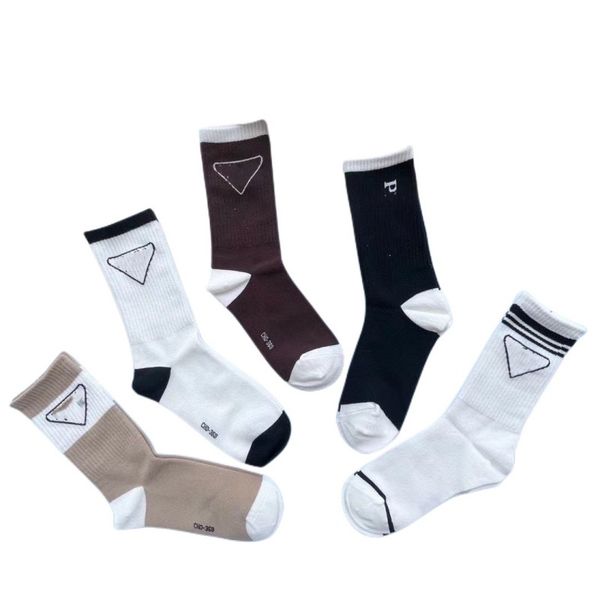 

designer mens socks classic black white women men breathable cotton fashion football basketball sports ankle sock five pairs sell a piece of