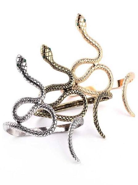 

new punk animal bracelet hip hop bracelets ohemian gold bronze bangles for women men accessories jewelry7237246, Black