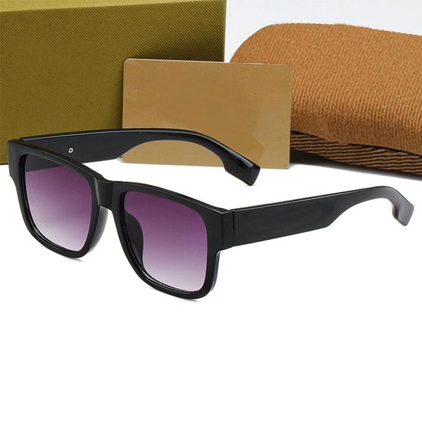 

men's and women's sunglasses classic fashion design 6 color optional glasses, White;black