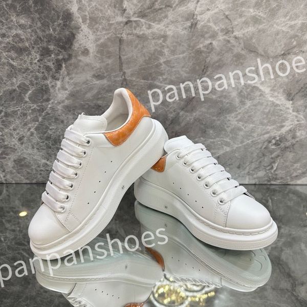 

2023 new luxurys designer sneakers casual shoes leather lace up men fashion platform white black mens womens espadrilles sports trainer