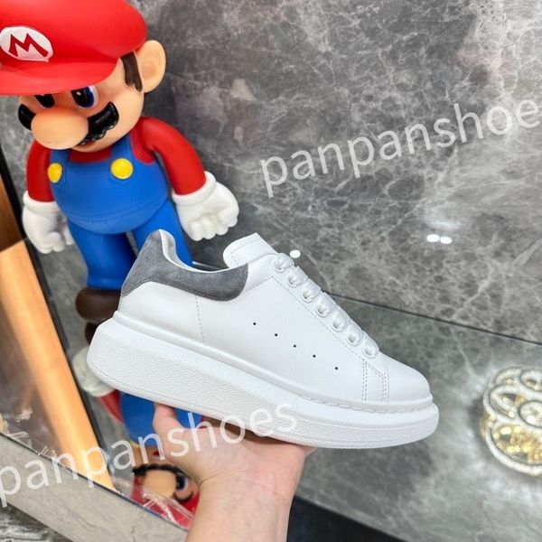 

new designer sneaker shoes women casual shoes mens leather white platforms with black outdoor sneakers size 35-46
