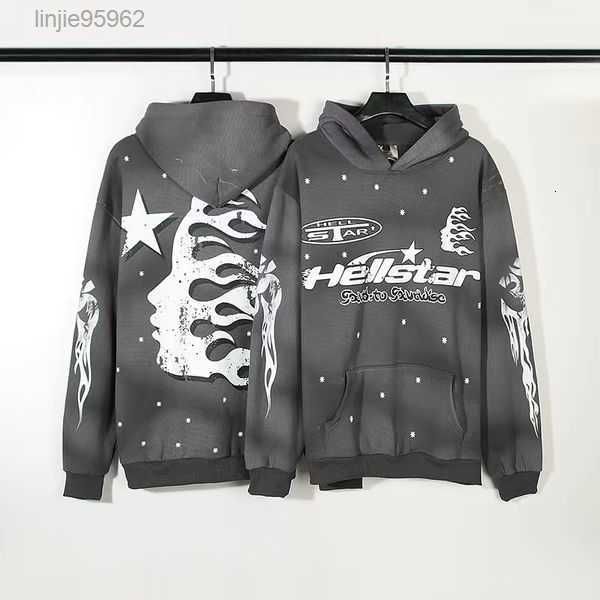 

hoodie men's vintage mud print high street fashion couple pullover 28e00{category}, Black;brown