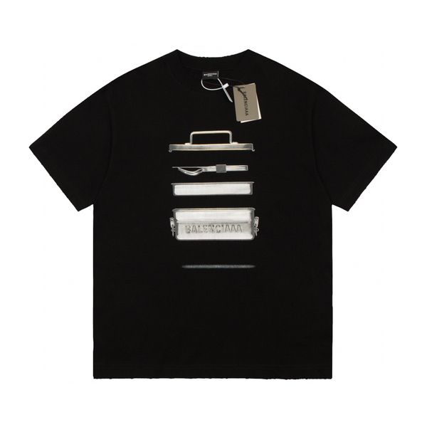 

men's plus tees & polos round neck embroidered and printed polar style summer wear with street pure cotton 2mu8j, Black;brown