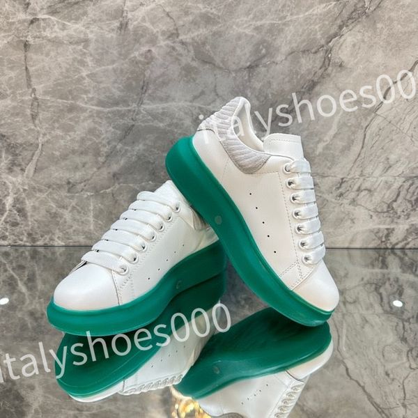

2023 new luxurys genuine leather casual shoes platform sneakers brand design women autumn fashion sports ladies vulcanized men, Black