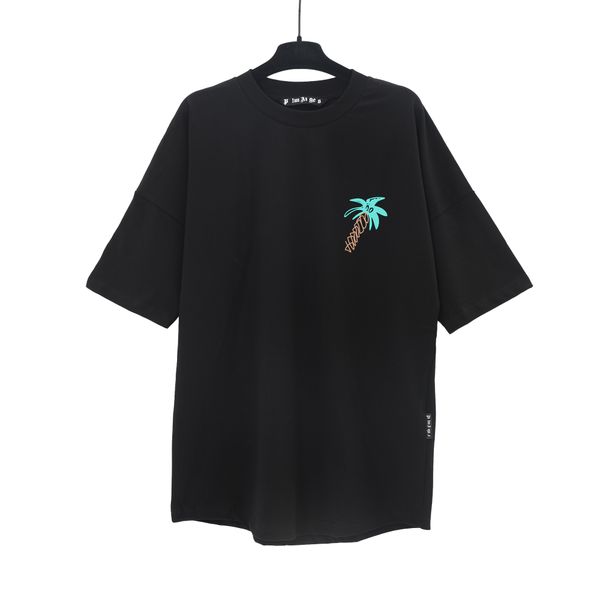 

palm angel pa palm summer loose tees fashion casual shirt luxurys clothing street cute shirts men women couple t shirts dx001, White;black