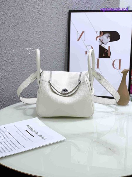 

designer lindi bags h home 2023 new high-end fashion versatile leather doctor bag single shoulder messengerhave real logo