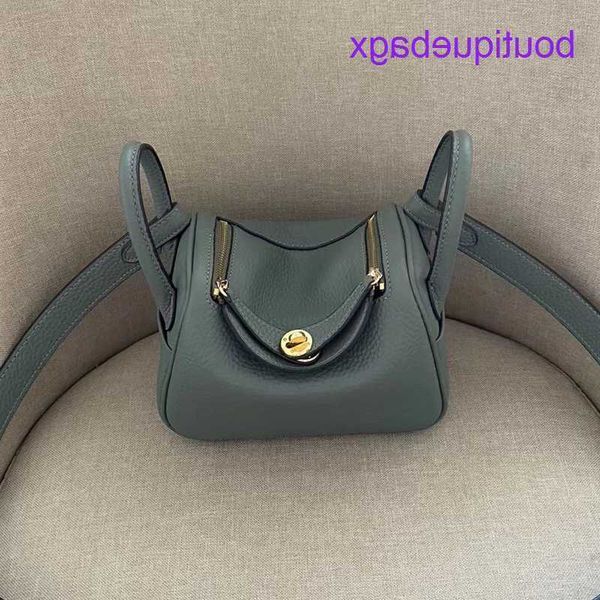 

designer lindi bags h home 2023 new bag leather lychee grain cowhide messenger hand femininity goddess mini women'shave real logo