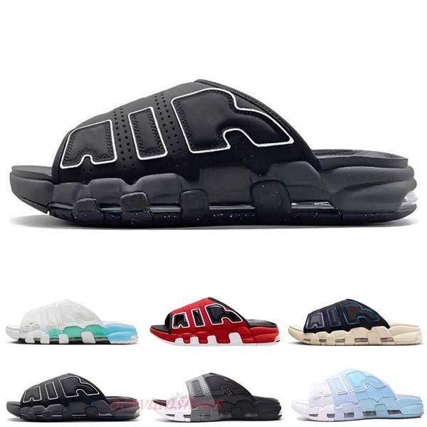 

new beach slippers classic flat summer designer fashion pippen slides women men shoes white grey black sanddrift iridescent sandals