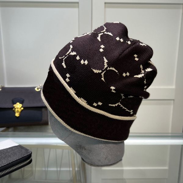 

classic designer caps winter beanie men and women fashion design knitted caps autumn wool hat letter warm skull cap, Blue;gray