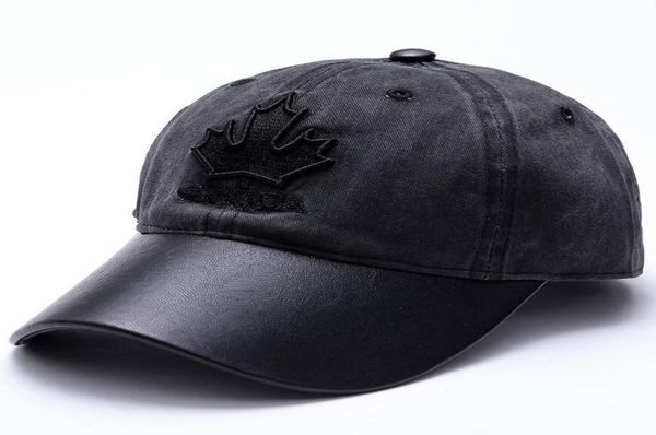

sun hat embroidered cap of canada baseball cap outdoor sports snapbacks can choose the color dd015211062, Black;white