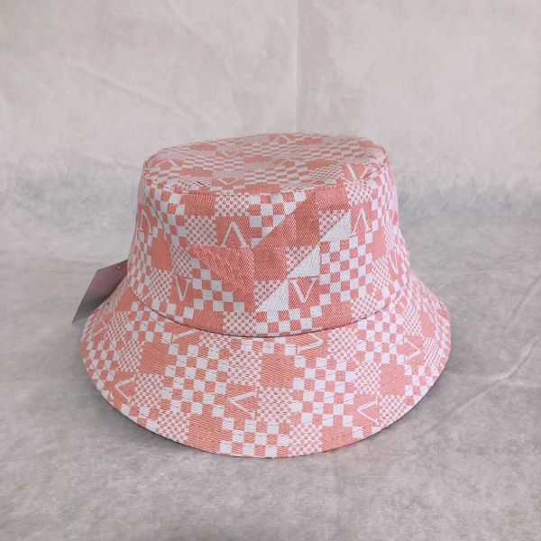 

fashion accessories designers mens womens bucket hat fitted hats sun prevent bonnet letter design fashion sunshade cap temperament versatile, Blue;gray