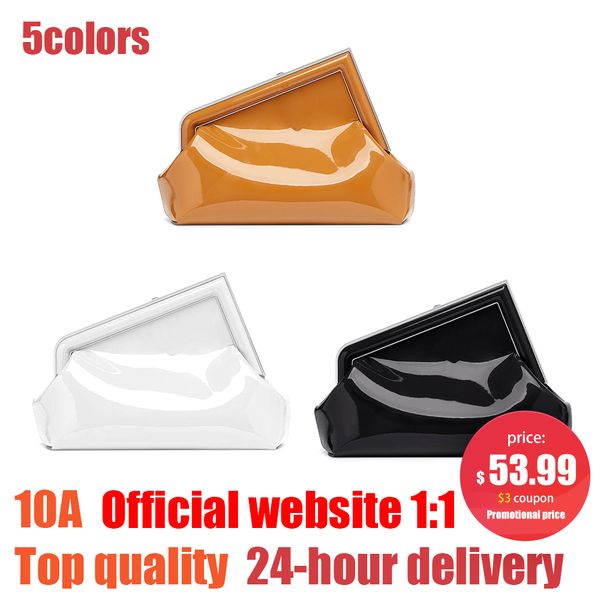 

2023 new fashion shoulder handbags luxury designer triangle strap clutch bags underarm womens totes bag mens evening purses envelope travel