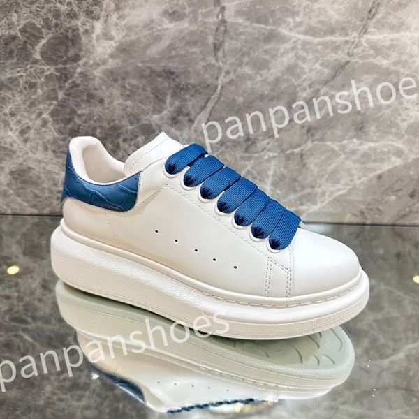 

2023 designer sneakers casual shoes leather lace up men fashion platform white black men women espadrilles sports trainer