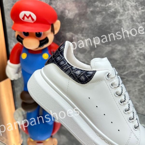 

r sneakers casual shoes leather lace up men fashion platform white black mens womens espadrilles sports trainer