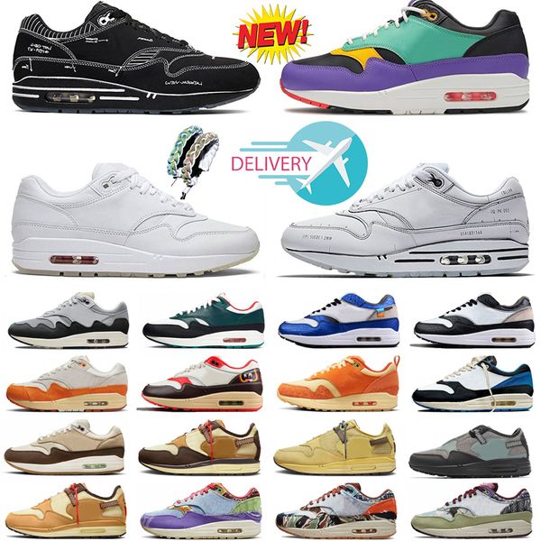

classics 1 running shoes air men women 1s 87 concepts heavy 1s waves noise og beige green red pulple plum blue clear multi grey peach nh tre