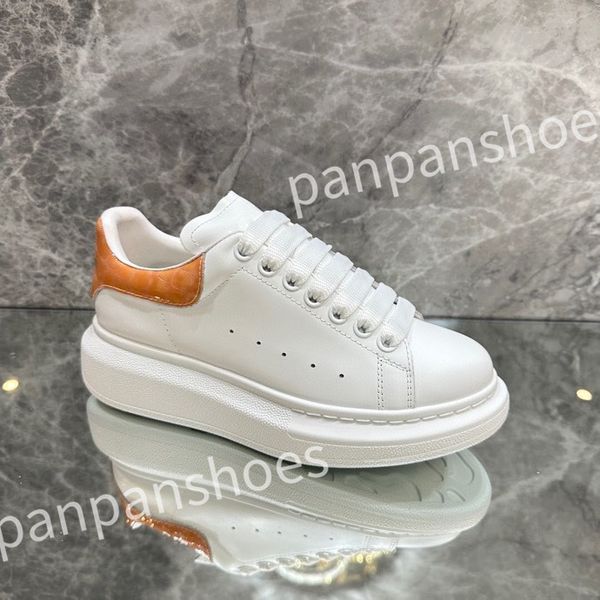 

2023 luxurys designer sneakers casual shoes leather lace up men fashion platform white black mens womens espadrilles sports trainer