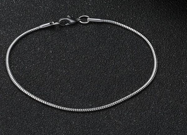 

charm bracelets koop breedte 2mm titanium steel ketting armband mode-sieraden voor mannen vrouwen rvs link5469671, Golden;silver