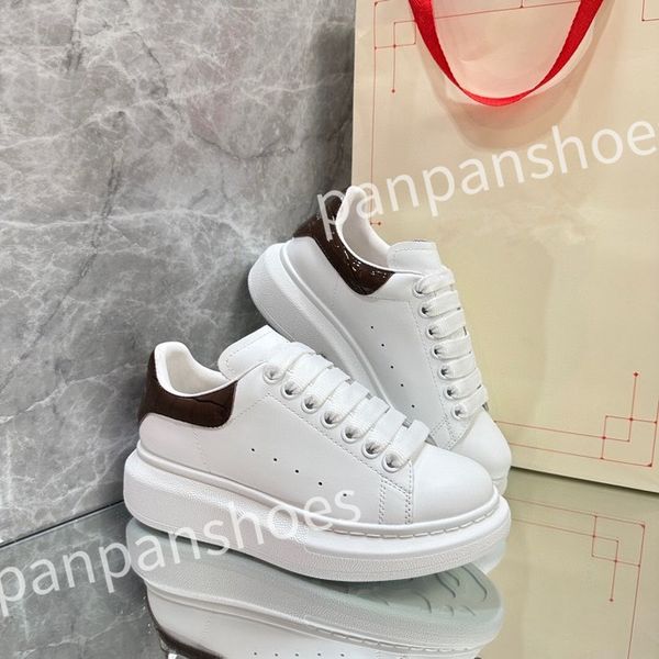 

new designer sneakers casual shoes leather lace up men fashion platform white black mens womens espadrilles sports trainer