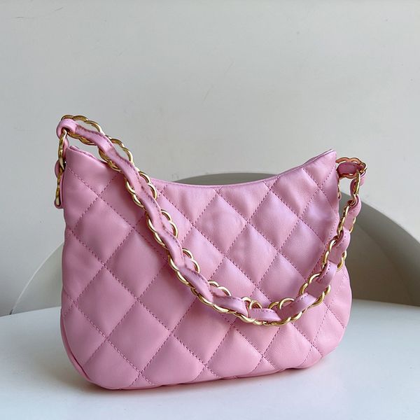 

designer hobo bag lambskin shoulder bag 10a luxury handbag with box c084