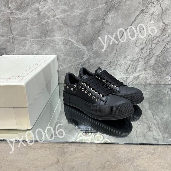 

luxury casual shoes four season white sports women's and men's casual board shoes kinds of comfortable all cow leather, Black