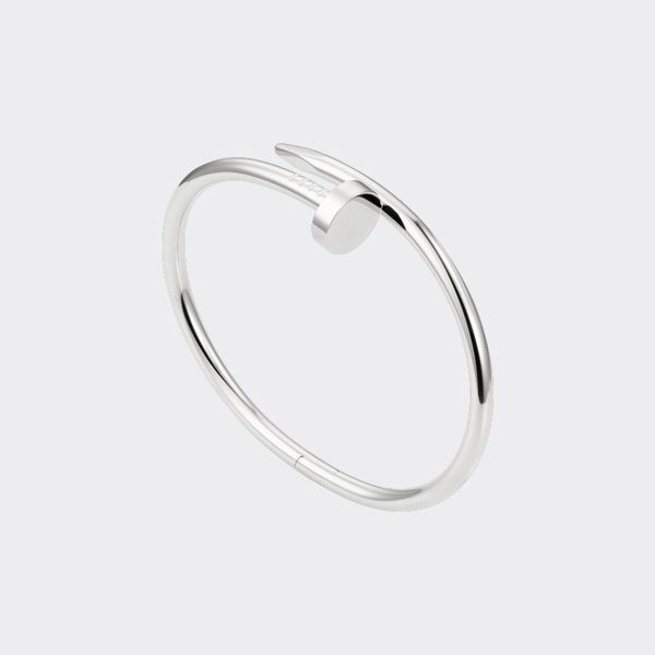 

nail bracelet jewelry designer for women designer bracelet Titanium Steel Bangle Gold-Plated Never Fading Non-Allergic, Silver Bracelet; Store/21417581