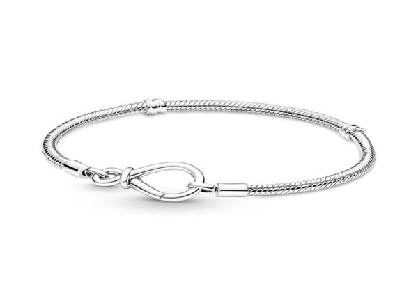 

2022 mother's day collection moments chain bracelets 925 sterling silver for women fit charms beads diy make gift to mom5215546, Golden;silver