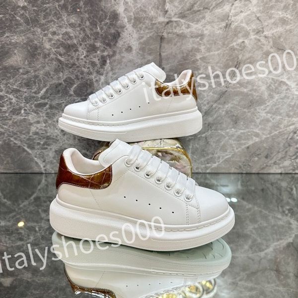 

new luxury fashion shoes white black dream sneaker womens and mens rubber sole soft calfskin leather lace-up trainers