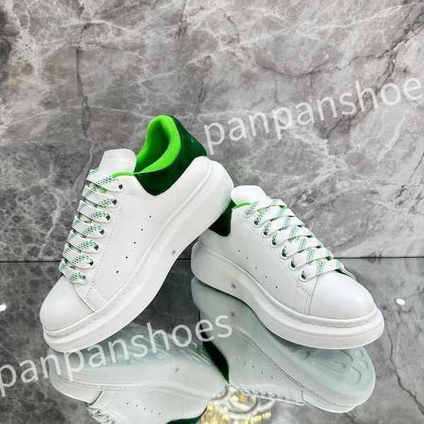 

2023 new designer sneaker shoe women casual shoes mens leather white platforms with black outdoor sneakers size 35-46