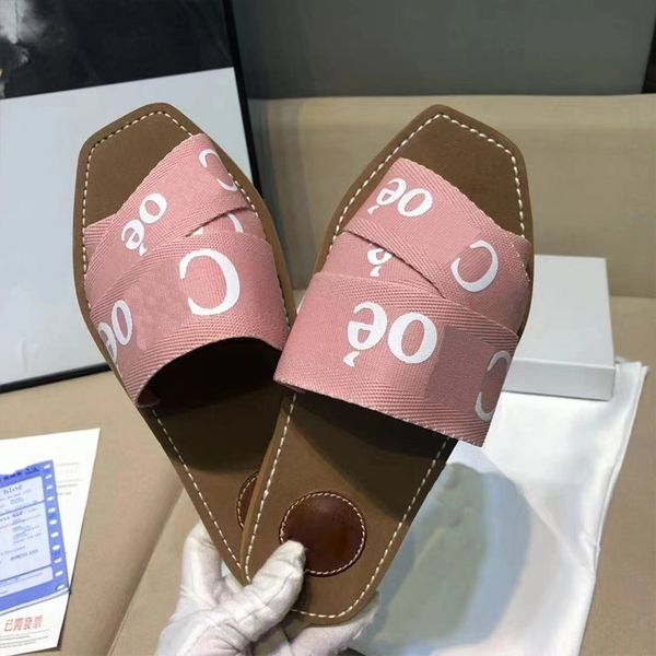 

23 letters full print slips designer sands compatible casual slips comfortable and fashionable sandals with leather sole, Black