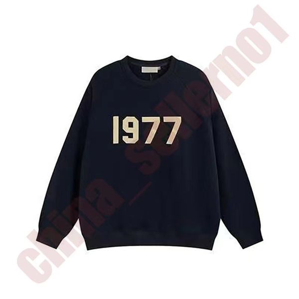 

designer hoodies men hoody essentials pullover sweatshirts loose long sleeve hooded jumper mens women963, Black
