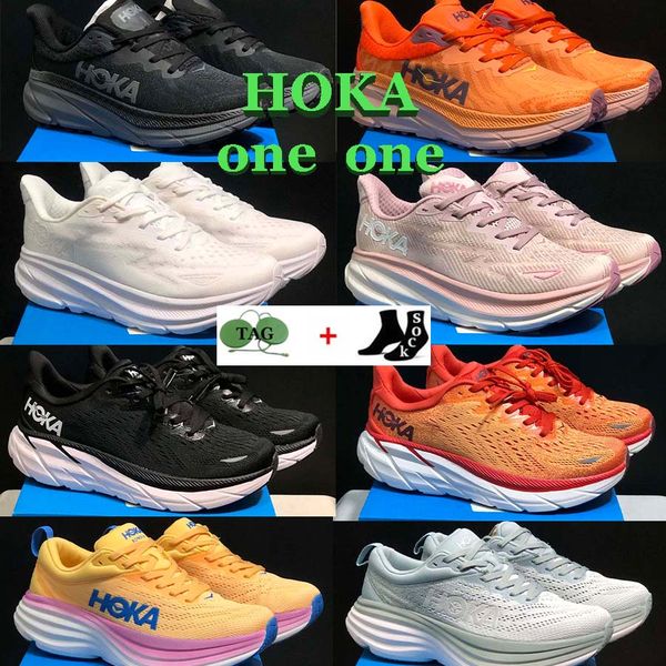 

one bondi 8 running shoes hoka carbon x 2 athletic clifton 8 profly training sneakers blue women mens highway marathon hokas shoe sports tra