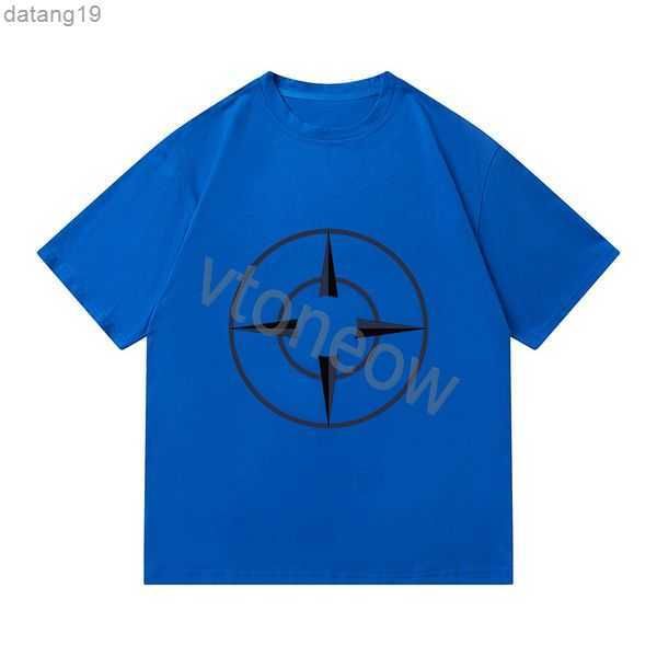 

mens women designers t shirts stone short sleeve series compass printed trendy reflective men's and women's t-shirt island 4 zsxn, White;black