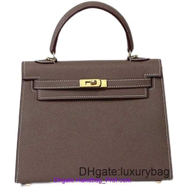 

designer hrems killye tote bag online shop 2023 new style litchi cow leather bag 2528 handheld one shoulder crossbody hand handprint second