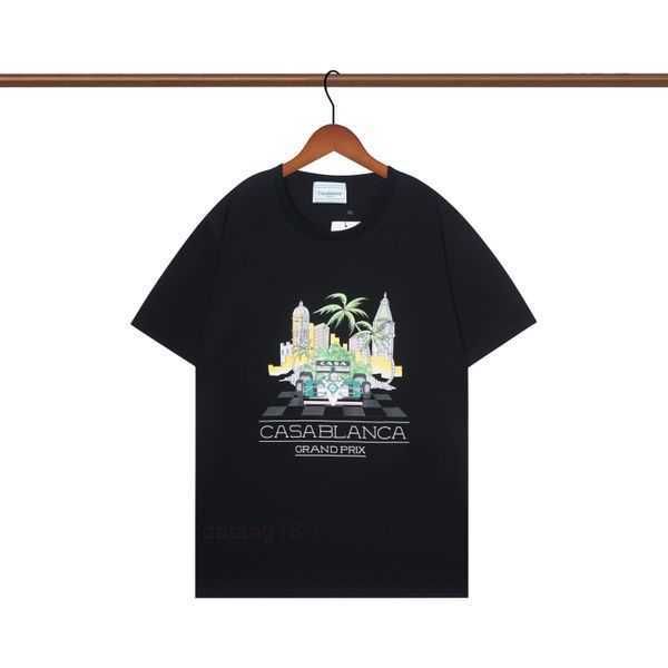 

casablanca men t shirts designer shirt causal breathable tees letter printing clothes us size s-2xl 2 xi8b, White;black