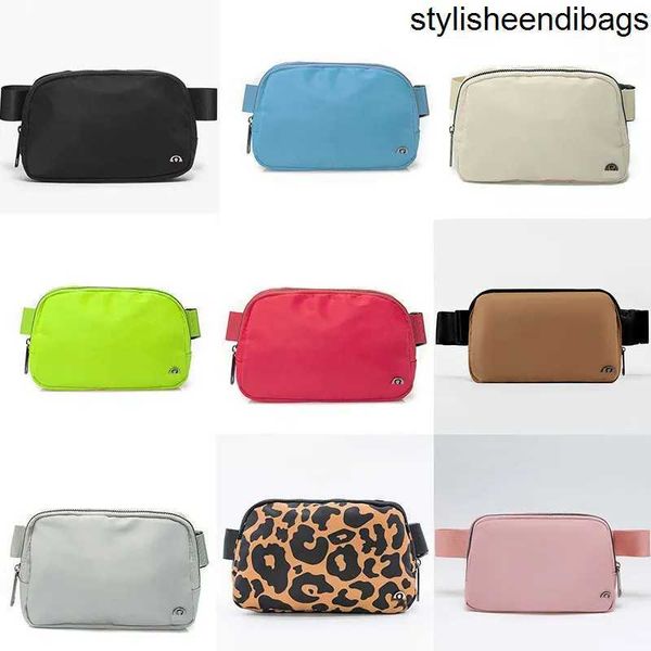 

stylisheendibags lulu waist bags fanny pack everywhere belt bag designer bum chest yoga bag bumbag nylon womens mens outdoor fleece shoulder